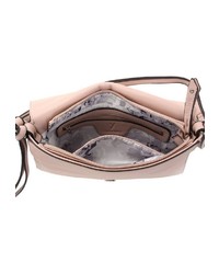 rosa Leder Clutch von SURI FREY