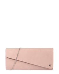 rosa Leder Clutch von Tamaris