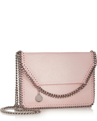 rosa Leder Clutch von Stella McCartney