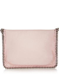 rosa Leder Clutch von Stella McCartney