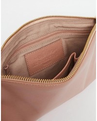 rosa Leder Clutch von Urban Code