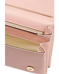 rosa Leder Clutch von Valentino