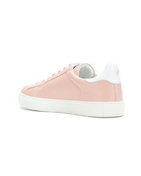 rosa Leder niedrige Sneakers von Rossignol