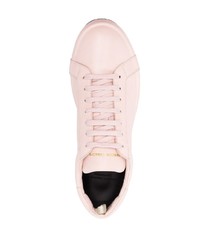rosa Leder niedrige Sneakers von Officine Creative