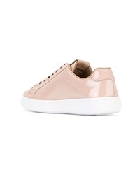 rosa Leder niedrige Sneakers von Church's