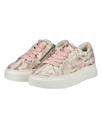 rosa Leder niedrige Sneakers von Paul Green