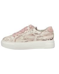 rosa Leder niedrige Sneakers von Paul Green