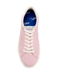 rosa Leder niedrige Sneakers von Golden Goose Deluxe Brand