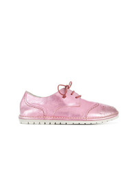 rosa Leder Oxford Schuhe von Marsèll