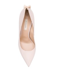 rosa Leder Pumps von Casadei