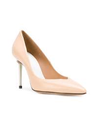 rosa Leder Pumps von Maison Margiela