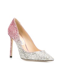 rosa Leder Pumps von Jimmy Choo