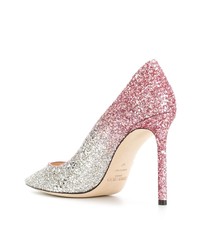 rosa Leder Pumps von Jimmy Choo