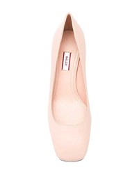 rosa Leder Pumps von Bally