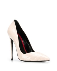 rosa Leder Pumps von Maison Ernest