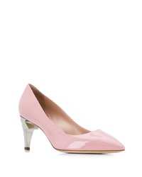 rosa Leder Pumps von Giuseppe Zanotti