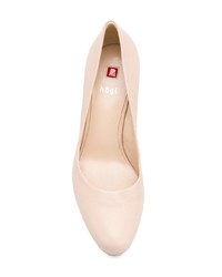 rosa Leder Pumps von Högl