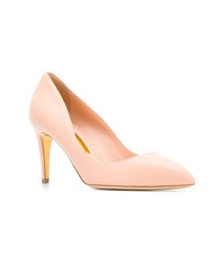 rosa Leder Pumps von Rupert Sanderson