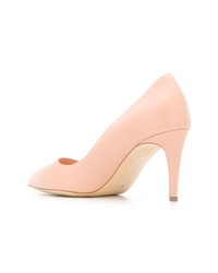 rosa Leder Pumps von Rupert Sanderson