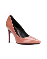 rosa Leder Pumps von Deimille