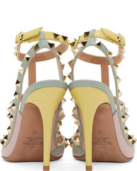 rosa Leder Pumps von Valentino