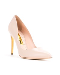 rosa Leder Pumps von Rupert Sanderson