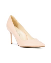 rosa Leder Pumps von Sarah Flint