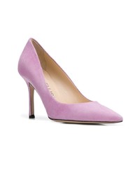 rosa Leder Pumps von Marc Ellis