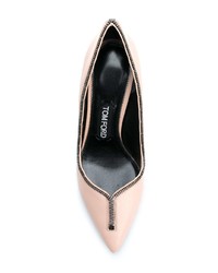 rosa Leder Pumps von Tom Ford