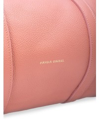 rosa Leder Reisetasche von Mansur Gavriel