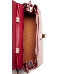 rosa Leder Rucksack von MCM