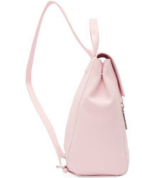 rosa Leder Rucksack von Kenzo