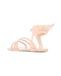 rosa Leder Sandaletten von Ancient Greek Sandals