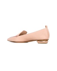 rosa Leder Slipper von Nicholas Kirkwood