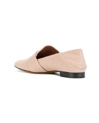 rosa Leder Slipper von Bally