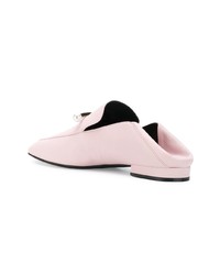 rosa Leder Slipper von Coliac