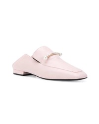 rosa Leder Slipper von Coliac