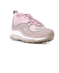 rosa Leder Sportschuhe von Nike