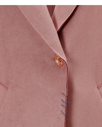 rosa Leder Trenchcoat von Joe Browns