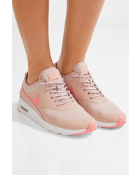 rosa Leder Turnschuhe von Nike