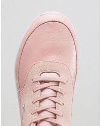 rosa Leder Turnschuhe von Lacoste