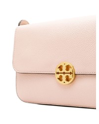 rosa Leder Umhängetasche von Tory Burch