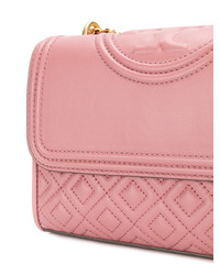 rosa Leder Umhängetasche von Tory Burch