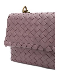 rosa Leder Umhängetasche von Bottega Veneta