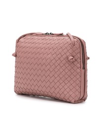 rosa Leder Umhängetasche von Bottega Veneta