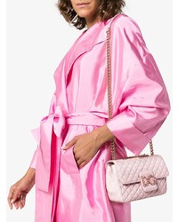 rosa Leder Umhängetasche von Dolce & Gabbana
