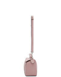rosa Leder Umhängetasche von Loewe