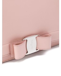 rosa Leder Umhängetasche von Salvatore Ferragamo