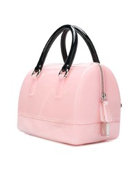rosa Lederhandtasche von Furla