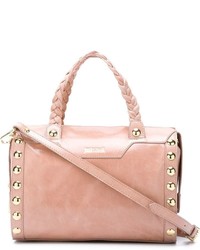 rosa Lederhandtasche von Just Cavalli